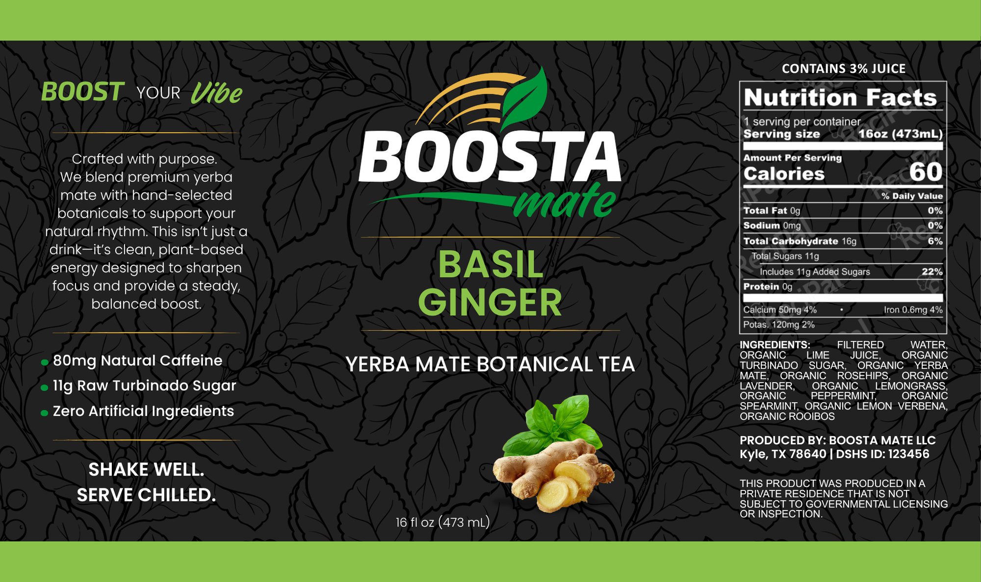 Basil Ginger